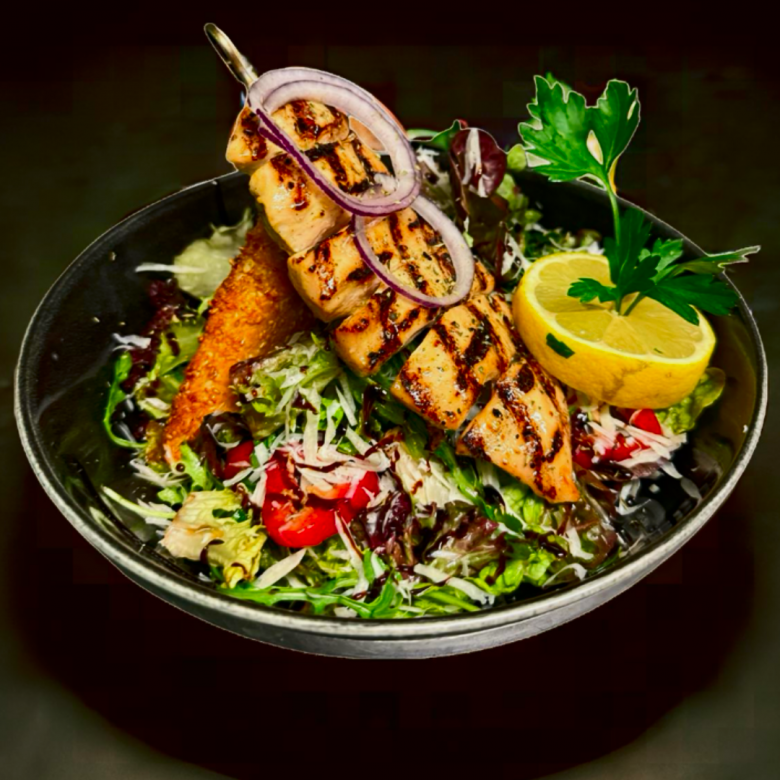 Hähnchen-Salat