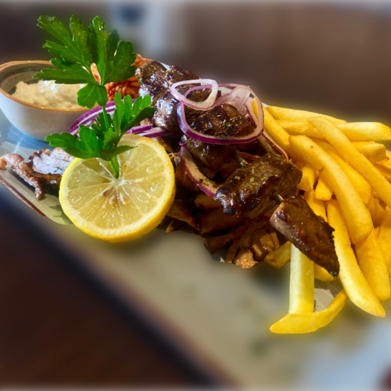 Gyros-Lammspieß