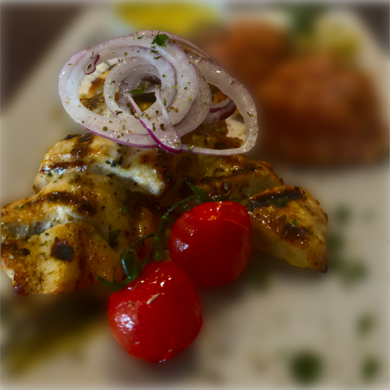 Hähnchen am Spieß